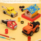 Sainsmart Jr. Woodworking Building Kit, 4-In-1 Kids Stem Projects Set, Diy Wood Crafts Assembly Toys With Different Combinations For Boys And Girls