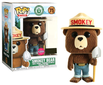 Pop! Funko Ad Icons - Smokey Bear - Flocked Limited Edition Exclusive