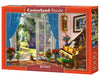 CASTORLAND 1000 Piece Jigsaw Puzzle  Doorway Room View  Classic Interior  mature-themed Puzzle  Castorland C-104079-3
