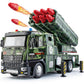 Hapyad Army Toys For Boys Age 4-7, Military Vehicle Toys With Missile Launcher Metal Cab, Friction Powered Army Toys Military Tr