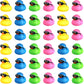 Chivao 36 Pcs Mini Rubber Ducks With 36 Sunglasses Rubber Ducks In Bulk Bathtub Duckies Toys For Kids Christmas Valentine'S Day