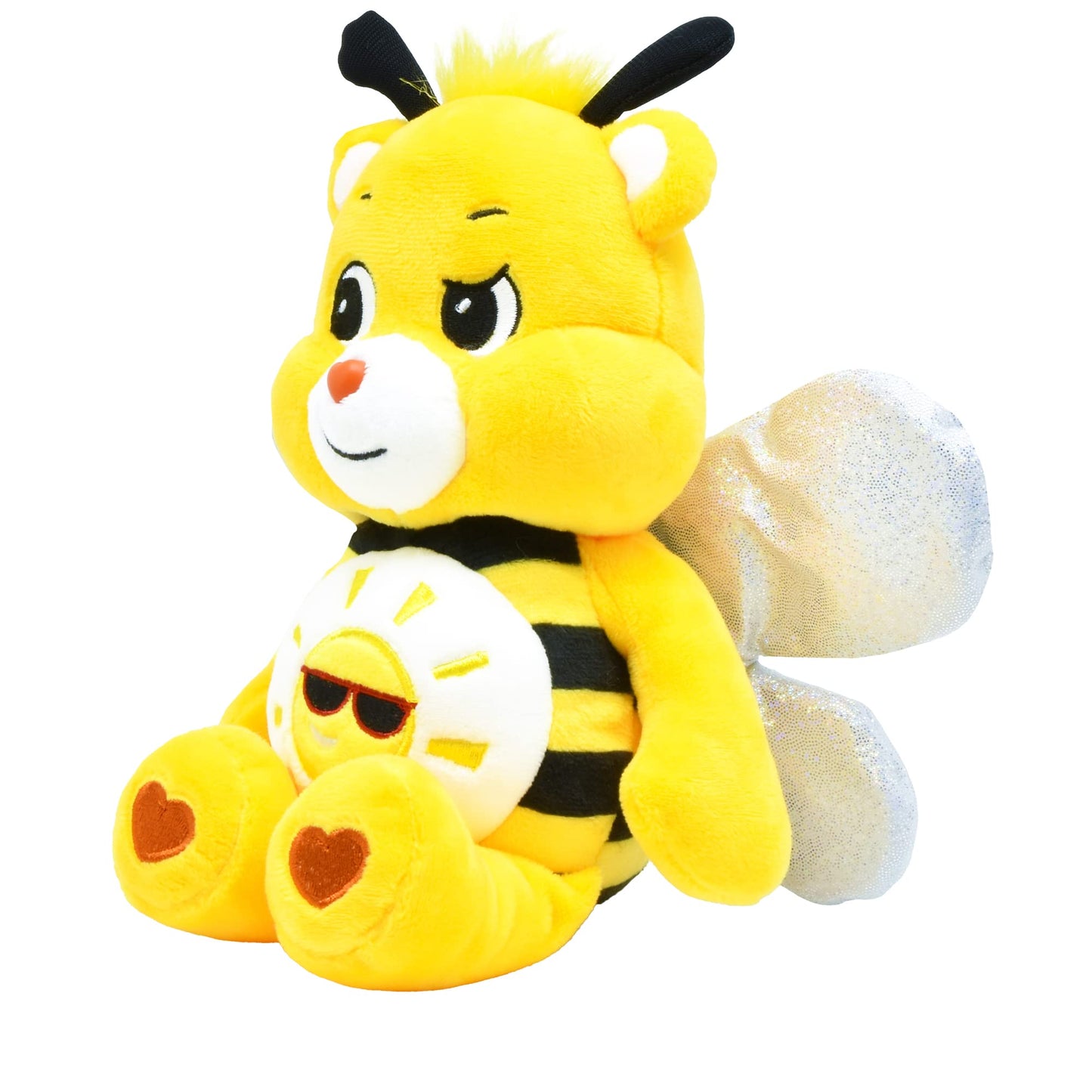 Care Bears Spring Theme Bee Funshine Bear Fun-Size Plush - Perfect Stuffed Animal Holiday, Birthday Gift, Super Soft And Cuddly – Good For Girls And Boys, Employees, Collectors, Ages 4+