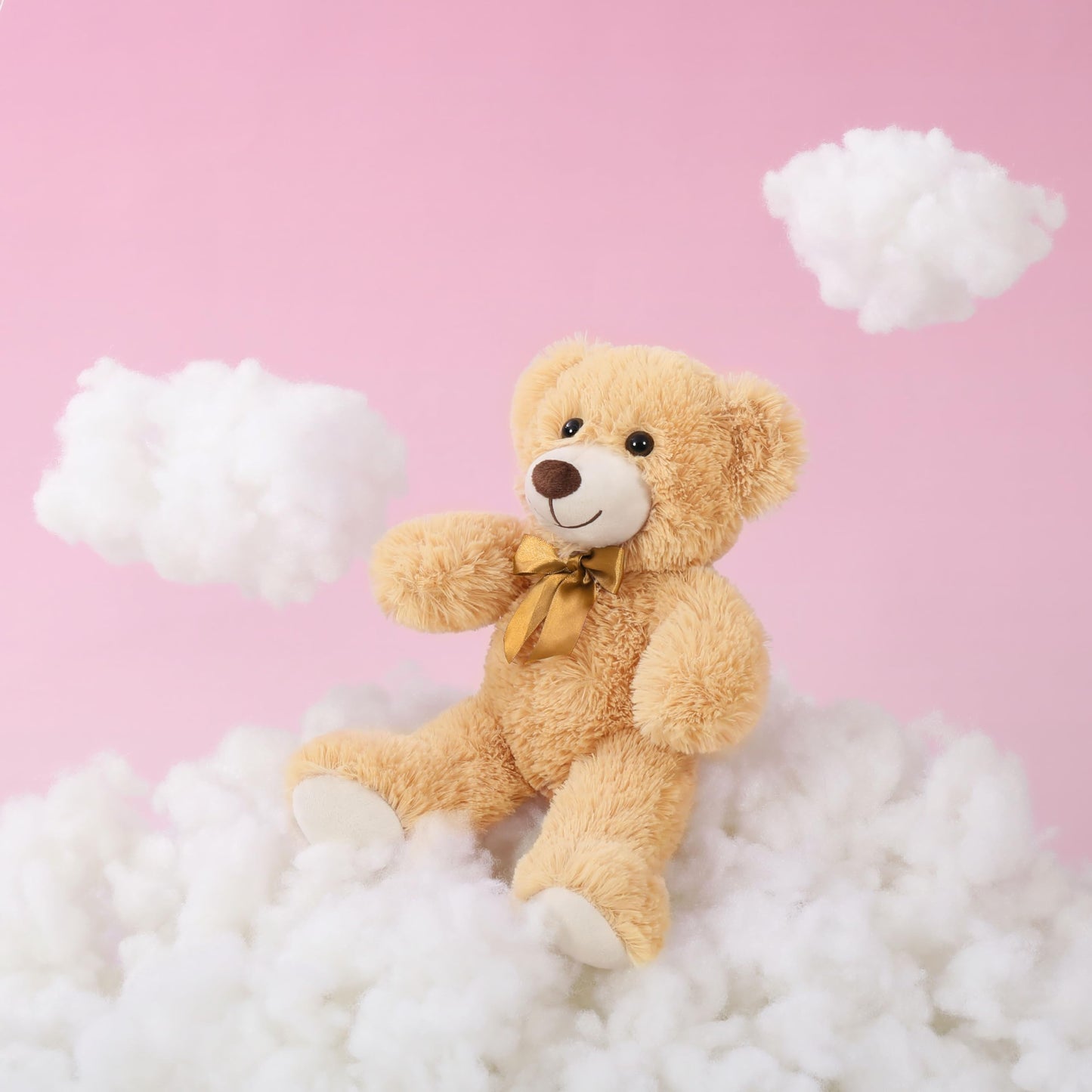 Maogolan 13Pcs Bulk Teddy Bears Stuffed Animals Baby Shower, Soft Small Stuffed Teddy Bears In Bulk, 13.5' Cuddly Mini Teddy Bears Centerpiece Baby Shower,Wedding,Party,Engagement
