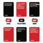 Do or Drink Hilarious Party Games - 350 Cards, Medium Size, Multi Color, Perfect for Game Nights, College, Couples, Bachelorette Parties