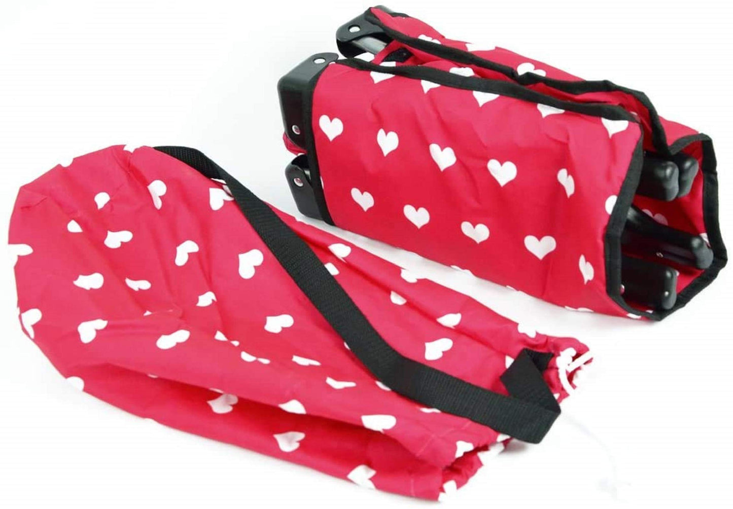 Doll Fold N' Store Pack N' Play - Doll Play Yard With Cute Hearts Design