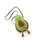 Jellycat Amuseables Avocado Plush Bag, 11.5 Inches | Crossbody And Shoulder Purse | Fun And Unique Handbag