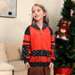 Aotekids Girls Rise Red Costume Hoodies Winter Jacket Coat Long Sleeve Sweatshirt Party Playwear
