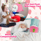 Hkojewp Cute Seal Plush Pillow, Soft 13" Cotton Stuffed Animal Toy in Seal Color for Kids and Girlfriend