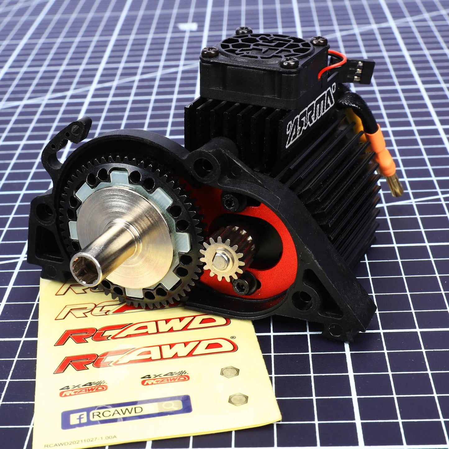 RCAWD 57T Slipper Clutch & Spur Gear Set Upgrades for ARRMA 3S & 4S, 1/10 Big Rock, Granite, Senton, Vorteks, 1/8 Typhon 3S & Kr