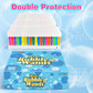 500 Pcs Mini Bubble Wands,Bubble Party Favors Assortment Toys For Kids,Themed Birthday, Halloween, Goodie Bags, Carnival Prizes,