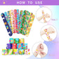 NovaHance 36 Pcs Easter Slap Bracelets Toys Easter Basket Stuffers Egg Fillers Gifts Party Favor