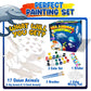 Funzbo Shark Toys Painting Kits For Kids Ages 4-8, Arts And Crafts For Kids With Art Supplies, Sea Animal Creatures Ocean Fish Toys For Toddlers Boys Girls Ages 3-12 Birthday Gift