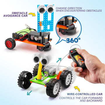 Stem Kits For Kids Age 8-10, Stem Toys For 6 7 8 10 12 Year Old Boys Girls Gifts, Robot Building Kits For Boys Crafts 8-12 5-7,