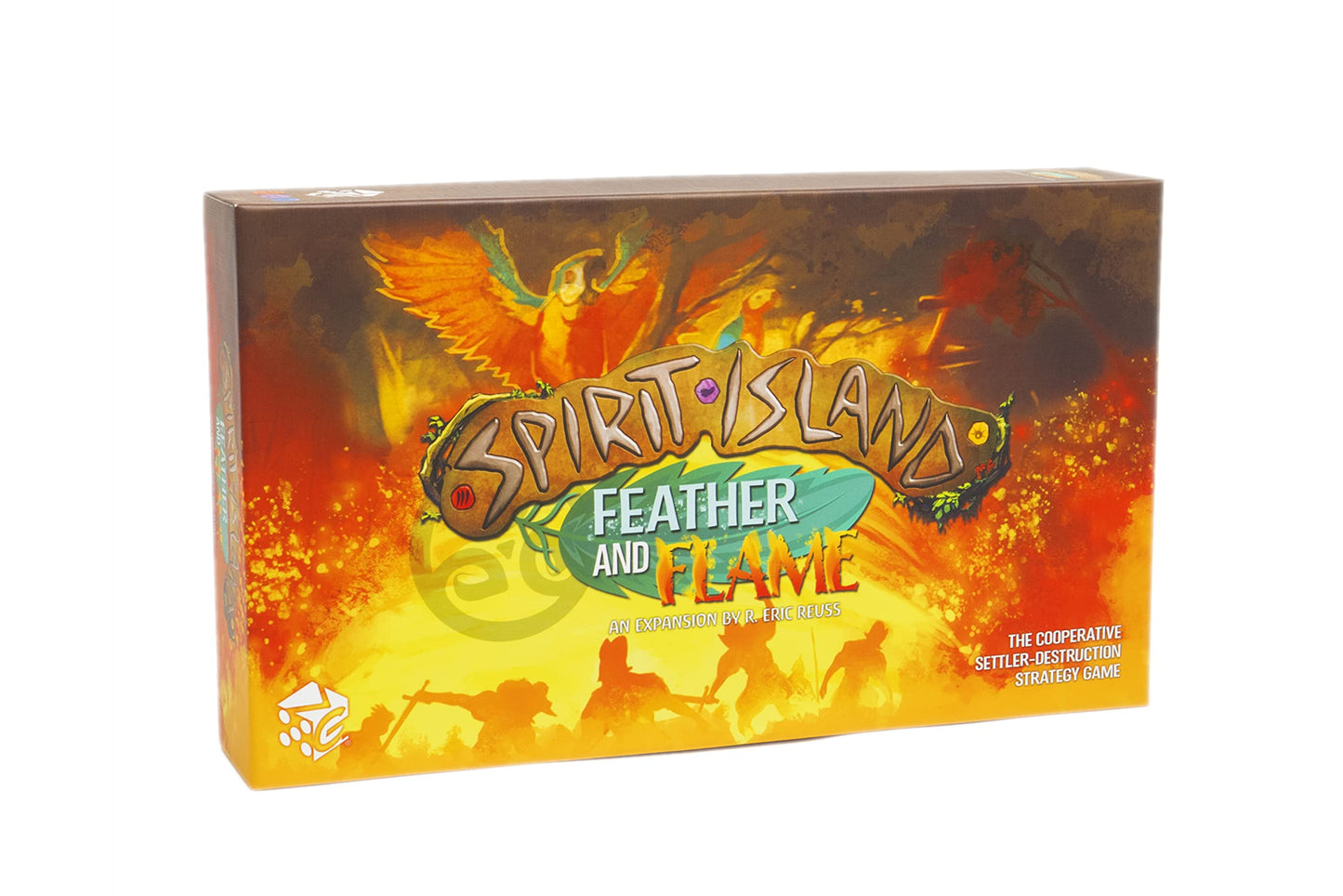 Greater Than Games | Spirit Island: Feather & Flame | Cooperative Strategy Board Game Expansion | 1 to 4 Players | 90+ Minutes | Ages 14+-New