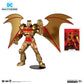 McFarlane Toys DC Multiverse Hellbat Gold Edition Action Figure, 7" Size, Plastic Material, Model 15174-9, Stunning Gold Finish