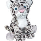 Stuffems Toy Shop Record Your Own Plush 16 Inch Snow Leopard - Ready To Love In A Few Easy Steps