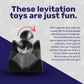 Cms Magnetics - Magic Levitating Spinning Top Spindle Fidget Toy For Office Desk Or School Physics Display Demonstrating The Science Education Of Magnetism, Creative Gift Idea For Adults And Kids