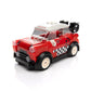 Block Builder Racing Car Building Block Set. Racing Car Building Blocks For Kids And Adults (Red)