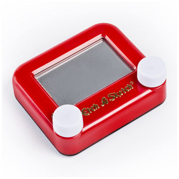 Etch A Sketch Pocket, Drawing Toy with Magic Screen, Pocket Travel Toy for Stocking Stuffer, Holiday, Birthday Gift for Kids Age