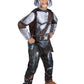 Star Wars The Mandalorian Official Toddler Costume - enhanced Padded Jumpsuit with Detachable Cape and Fabric Headpiece