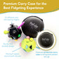 Pilpoc Thefube Fidget Cube With 12 Sides - Handy Anxiety Toys For Kids And Adults - Fidget Dice For Stress Relief & Focus - Anti Stress Cube For Adhd, Add, With Carry Case Black