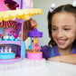 Polly Pocket Dolls & Playset, Rainbow Funland Theme Park With 2 Unicorns, Polly & Shani Micro Dolls, 25 Surprise Accessories