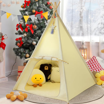RongFa Teepee Tent for Kids-Portable Children Play Tent Indoor Outdoor (Adventurer)