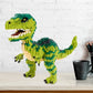 Csnrhg Dinosaur Tyrannosaurus Rex Building Blocks Velociraptor Model Decor Micro Mini Blocks Toy Birthday For Age 6+ Children Ad