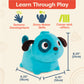 B. Toys - Plush Crawling Toy Dog - Interactive Plush Dog – Stuffed Animal – Washable Tummy Time Barking Plush Toy With Movement & Sounds- Toys For Babies, Toddlers – 1 Year +