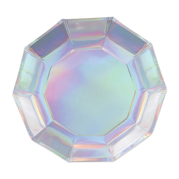 Iridescent Decagon Plates