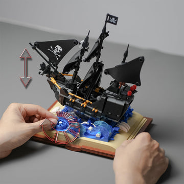Creator Pirate Ship Building Set Compatible With Lego For Adults,Christmas Toy Building Blocks For Boys 8-14 Years 919 Pcs