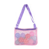 UTTPLL Mesh Beach Bag for Kids Quick Dry Beach Accessories Vacation Trip Toddler Seashell Collecting Colorful Net Tote Boy Girl