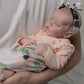 Dayoff Kids Reborn Baby Dolls,18 Inch Lifelike Realistic Newborn Doll,Soft Cloth Body Baby Dolls, The Best Christmas/Birthday'S Gift For Kids Age 3+ (Cloth Body)