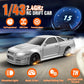 Rc Drift Car, 1/43 Mini Rc Drift Car With Gyroscope, 2.4Ghz Full Proportional Remote Control Cars, 4Wd High Speed Racing With Li