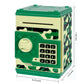 Setibre Piggy Bank, Electronic Atm Password Cash Coin Can Auto Scroll Paper Money Saving Box Toy Gift For Kids (Camouflage Green)
