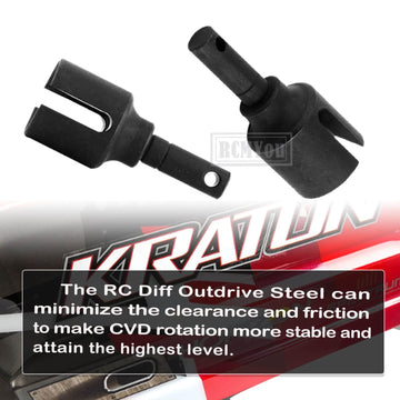 RCMYou Diff Outdrives Upgrades Part for 1/8 ARRMA Kraton Notorious Outcast Talion Typhon 6S BLX 4WD,1/7 Felony Infraction Mojave