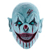 Stobbod Horror Clown Mask Scary Evil Killer Halloween Cosplay Mask Creepy Demon Masquerade Party Costume Accessories Full Head L