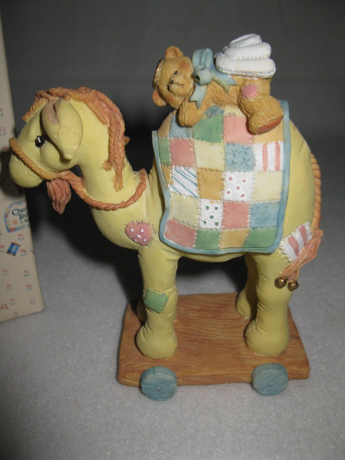 Cherished Teddies 'Camel' Pull-Toy Nativity 904309 With Box