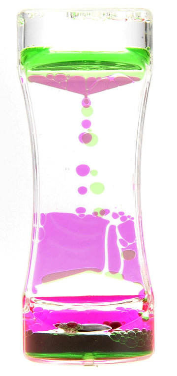 Liquid Motion Bubbler (Pink Green)