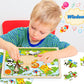 Puzzles For Kids Ages 4-6, Set Of 4 Packs With 24-Piece,Preschool Educational Brain Teaser Toys For Boys And Girls 3-8 Years Old