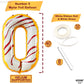 Katchon, Donut Balloon Number 0-40 Inch | Donut 0 Balloon Number For Donut Party Decorations | Donut 0 Balloon For Sweet Theme Party Supplies | Donut Birthday Balloons, 0 Digit Balloon, Zero Balloon