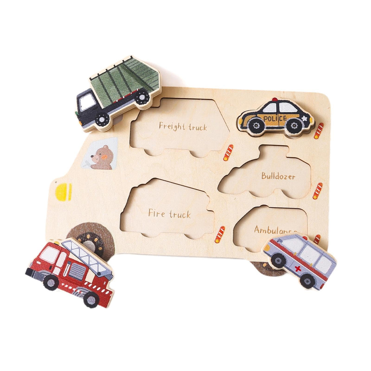 Bnf Kids Matching Puzzle Learning Activities Early Education Party Toy Preschool Carsbaby | Toys For Baby | Developmental Baby T