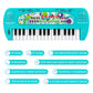 Raimy Mini Keyboard Piano For Kids, 32 Keys Portable Piano Early Learning Educational Electronic Music Keyboard Instrument Toys