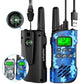 Inspireyes Rechargeable Walkie Talkies for Kids, 2 Pack Camo with Compass, 48 Hours Range Radio, Outdoor Toy Gift for Ages 5-12