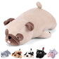 Meowtastic Pug Weighted Stuffed Animals - 21 Inch 3.5 Pounds Weighted Plush Bulldog Stuffed Animals - Big Stuffed Pug Weighted Plush Pillow - Cute Plush Toys Gifts For Kids & Adults (21' 3.5 Lbs)