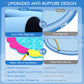 Yaungel Splash Pad For Dogs And Kids, 97In Non-Slip Splash Sprinkler Pad 0.58Mm Thickened Durable And Foldable Dog Pool Inflatab
