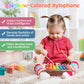 6 In 1 Montessori Baby Toys For 1 + Year Old, Infant Sensory Teething Toys For Babies 6-12 Months, Wooden Stacking Building Bloc