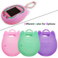 Jchpine Silicone Case Replacement For Tamagotchi Uni, Screen Protector For Tamagotchi Uni Band Pet Accessories(Silicone Case And Screen Film) (Teal Case)