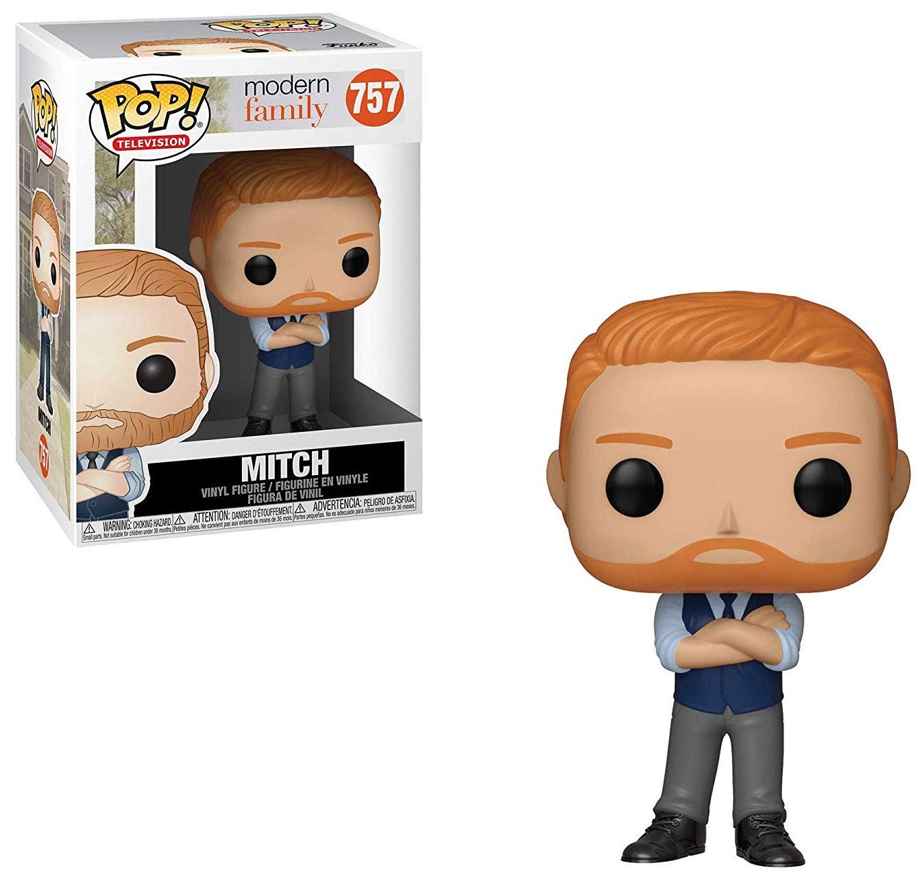 Funko Pop! TV: Modern Family - Mitch Toy, Multicolor