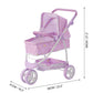 Olivia'S Little World - Play Baby Doll Bassinet Stroller For Toddler, Baby Doll Pram Stroller Buggy For 3+ Year Old Girls, Twink